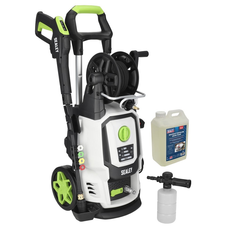 Sealey Pressure Washer 170bar 450L/hr with Snow Foam