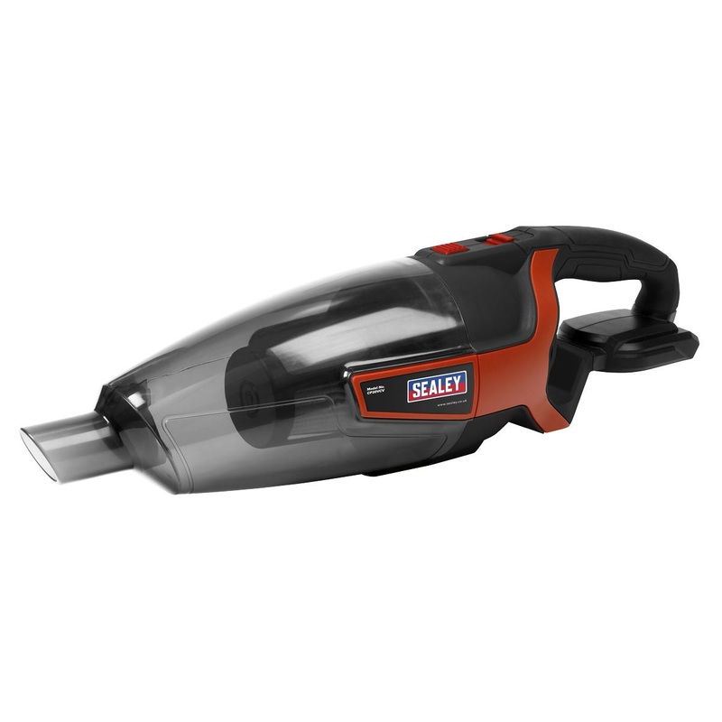 Sealey Cordless Handheld Vacuum Cleaner 650ml 20V SV20 Series - Body Only