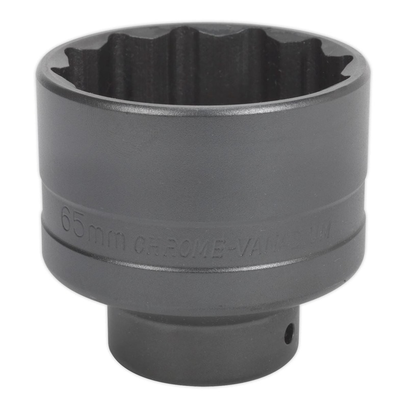 Sealey Impact Socket 65mm 12-Point 3/4"Sq Drive