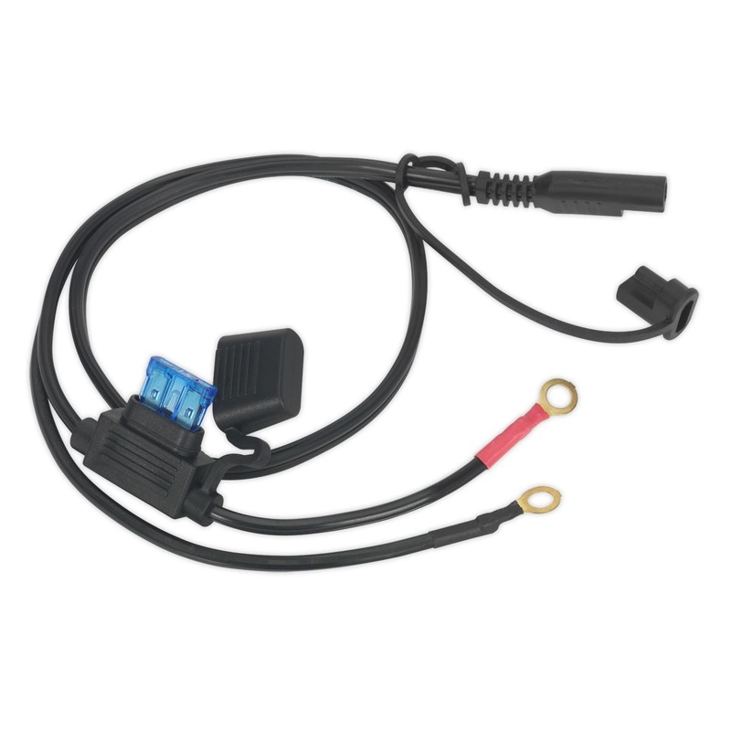 Sealey Schumacher Quick Connect Ring Cable 15A Fuse