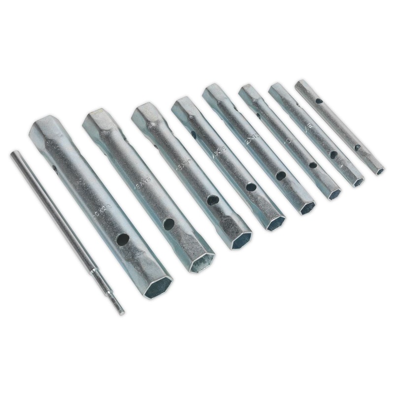 Siegen by Sealey Box Spanner Set 9pc
