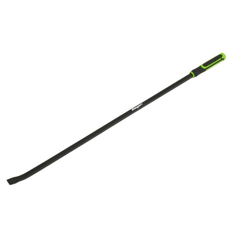 Siegen by Sealey Pry Bar 25 Heavy-Duty 1220mm with Hammer Cap