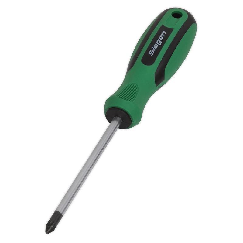 Siegen by Sealey Screwdriver Pozi #2 x 100mm