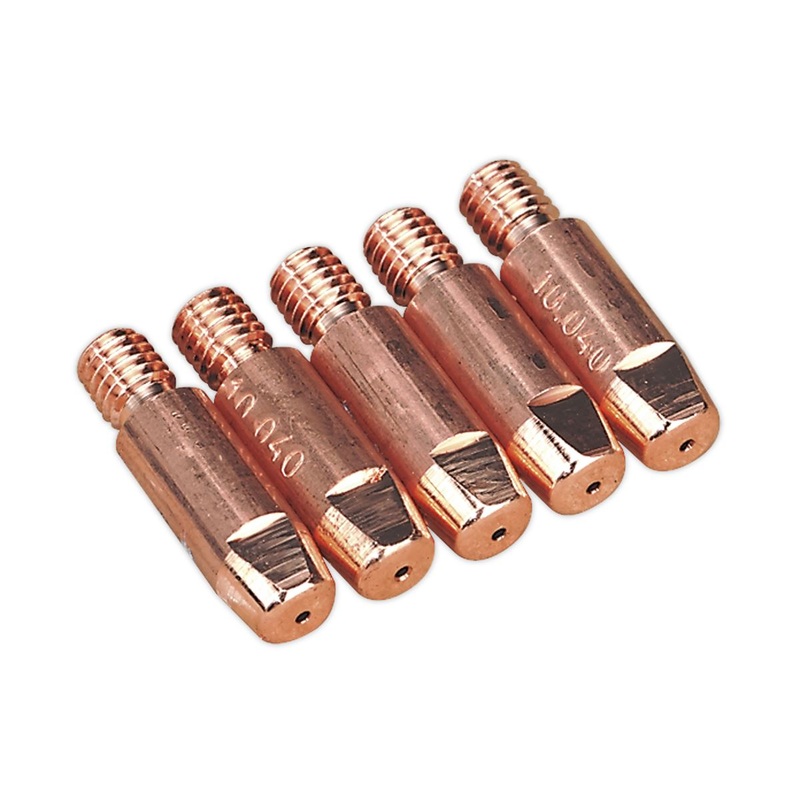 Sealey Contact Tip 1mm MB25/MB36 Pack of 5