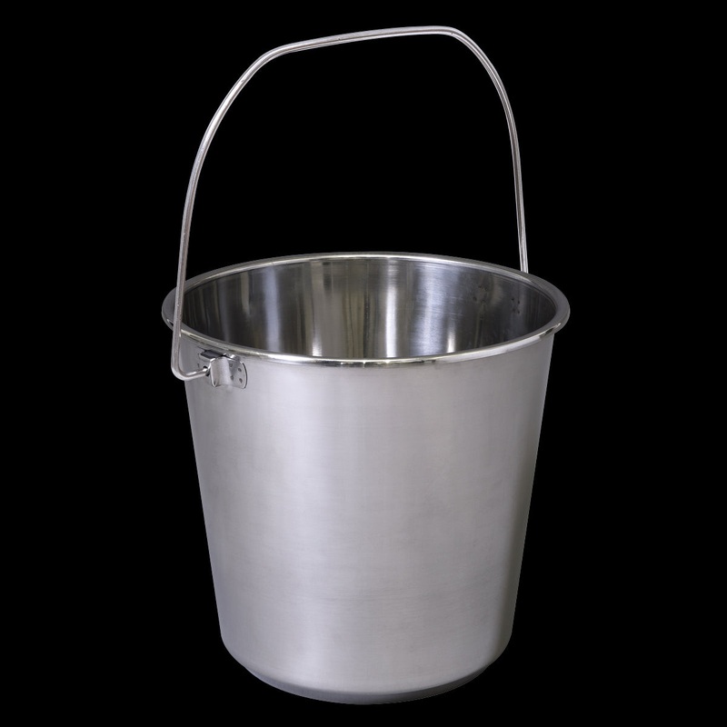 Sealey Mop Bucket 12L - Stainless Steel