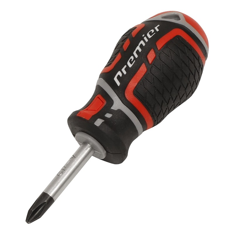 Sealey Premier Screwdriver Phillips #2 x 38mm GripMAX