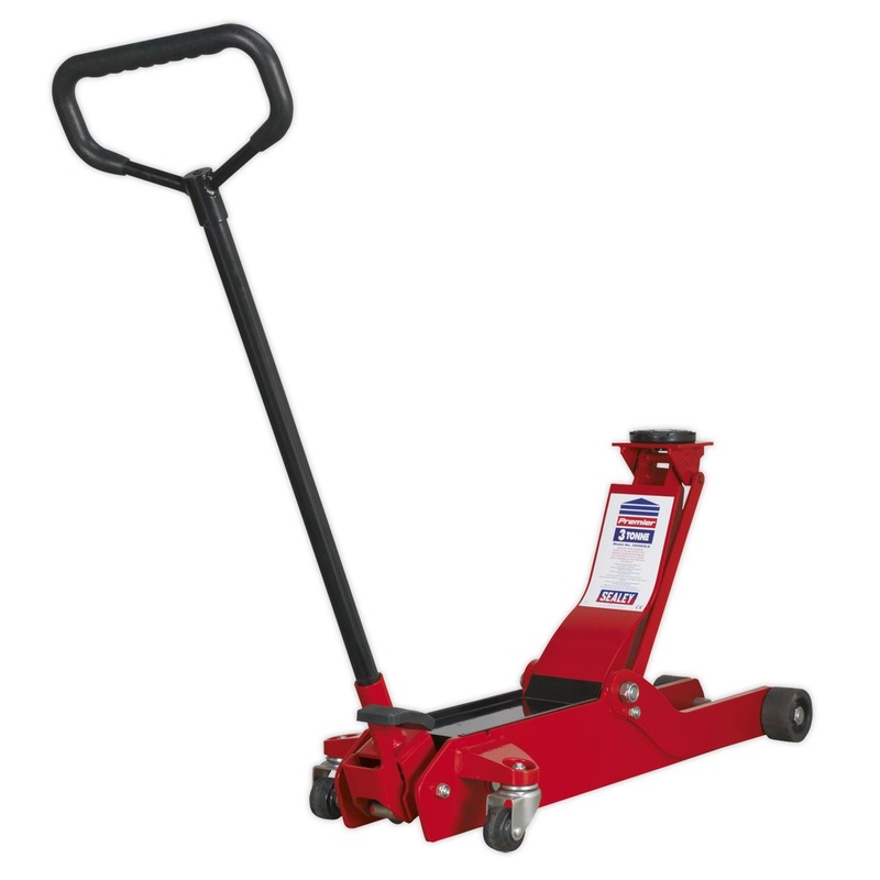 Sealey Premier Trolley Jack 3 Tonne European Style Low Profile