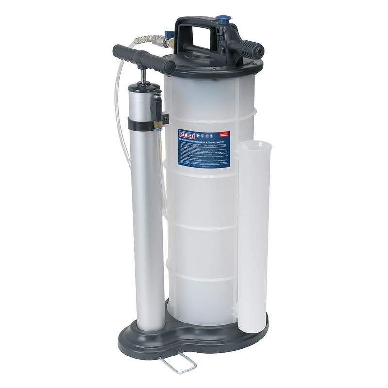 Sealey Vacuum Oil & Fluid Extractor Manual/Air 9L