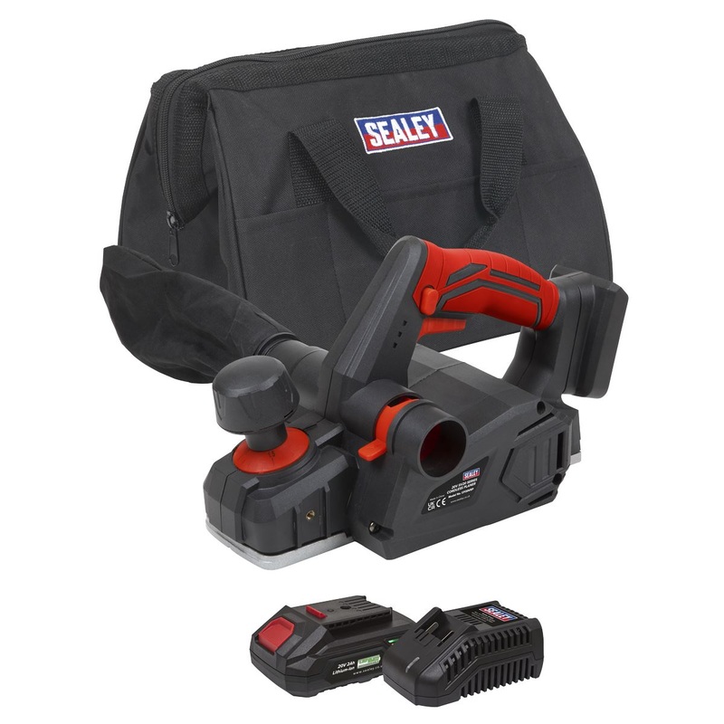 Sealey 20V 2Ah SV20 Series Cordless Planer Kit