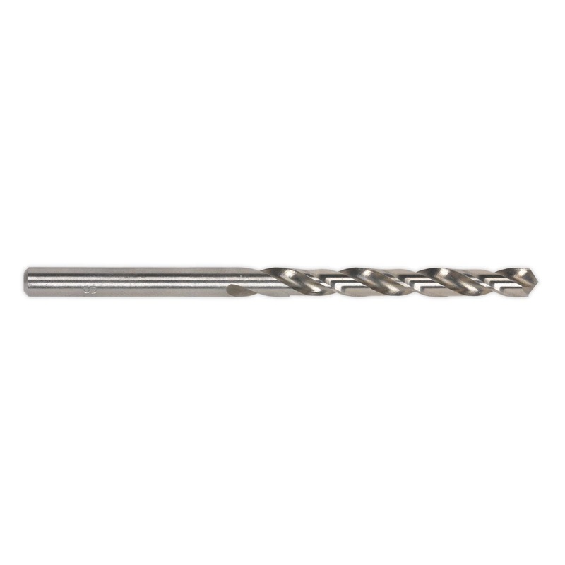 Sealey HSS Fully Ground Drill Bit 13mm Pack of 5