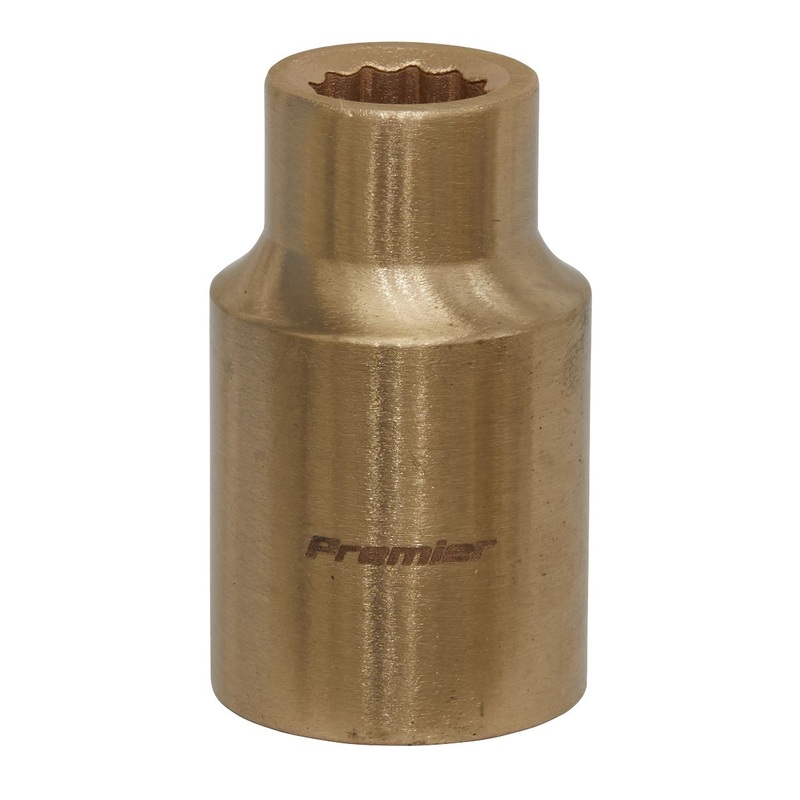 Sealey Premier Socket 10mm 1/2"Sq Drive - Non-Sparking WallDrive