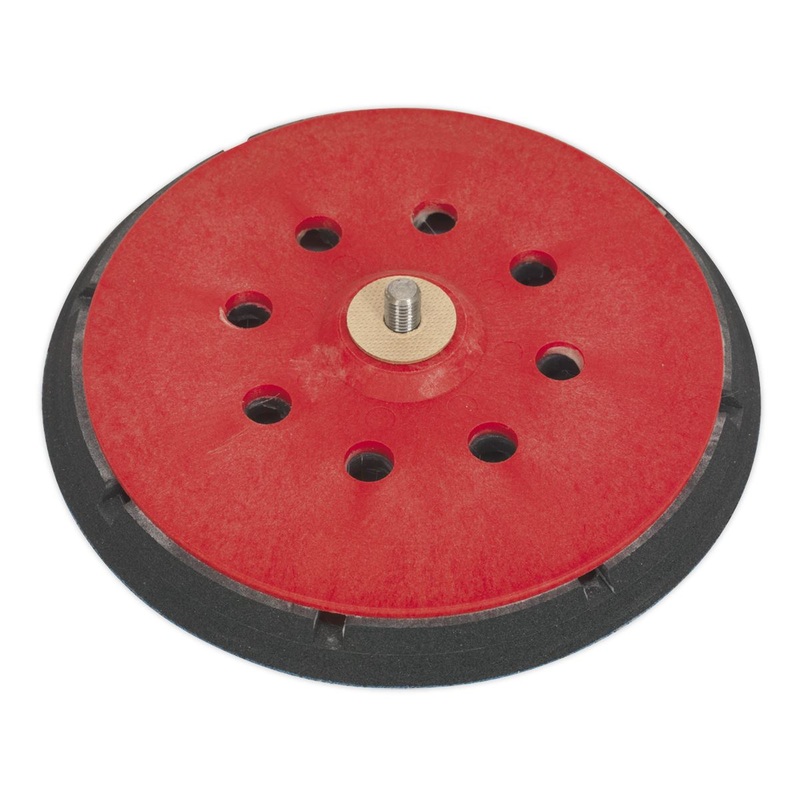 Sealey Universal Dust-Free Hook-and-Loop DA Backing Pad 150mm x 5/16"UNF