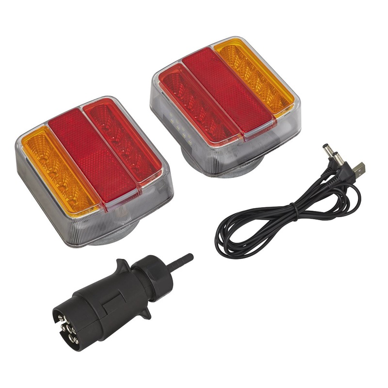 Sealey Wireless SMD LED Trailer Light Set 2pc