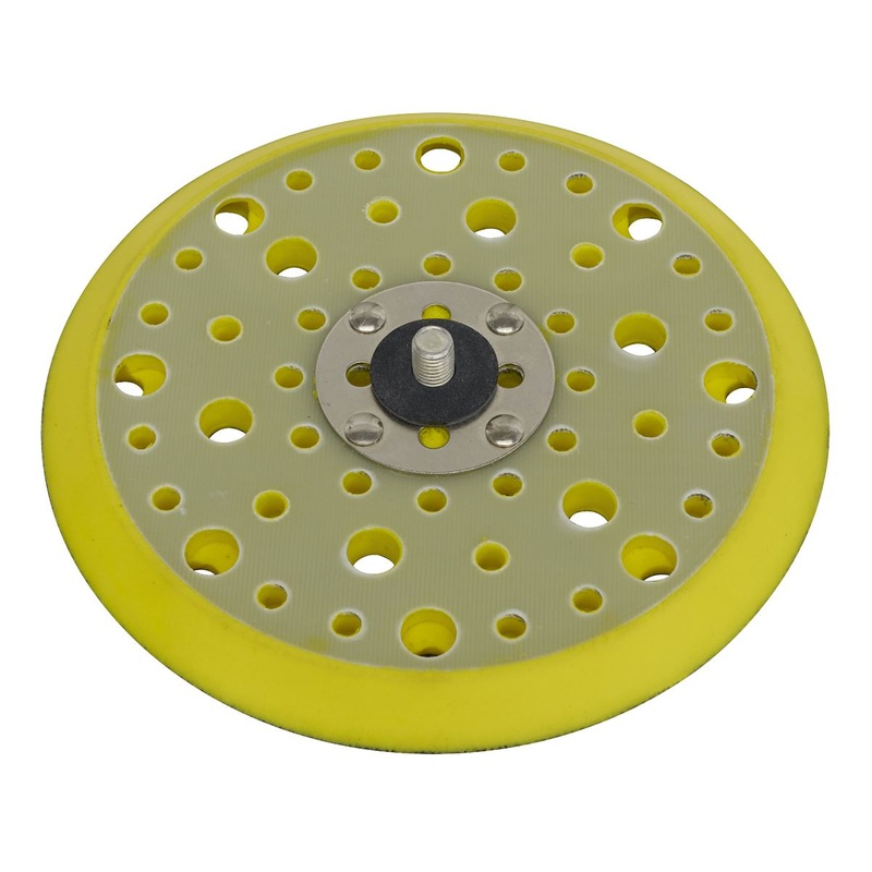 Sealey DA Dust-Free Multi-Hole Backing Pad for Hook-and-Loop Discs 150mm 5/16"UNF