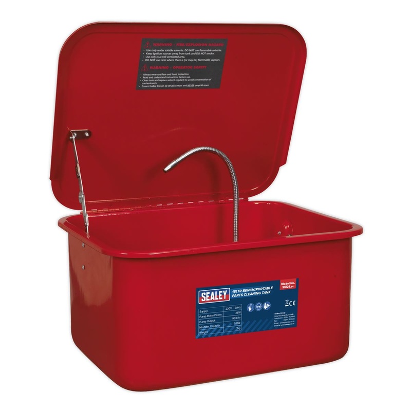 Sealey Parts Cleaning Tank Bench/Portable