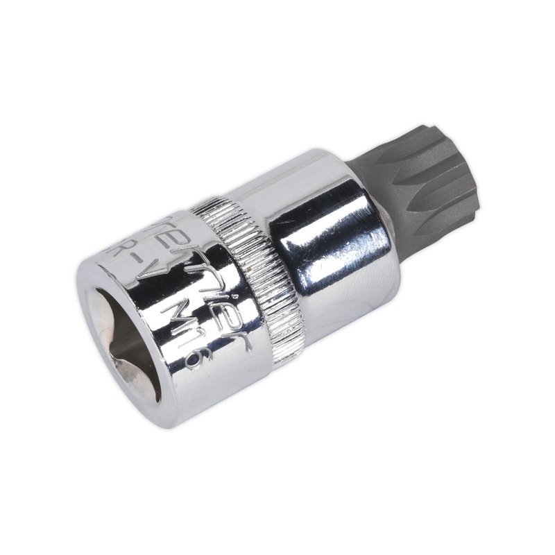 Sealey Premier Security Spline Socket Bit M16 1/2"Sq Drive