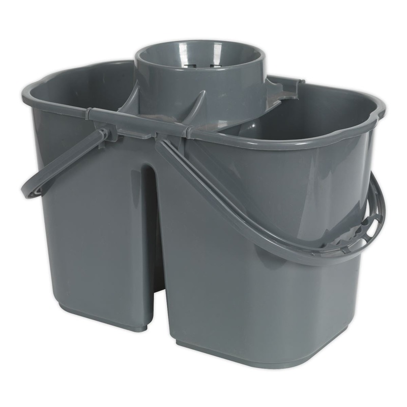 Sealey Mop Bucket 15L - 2 Compartment