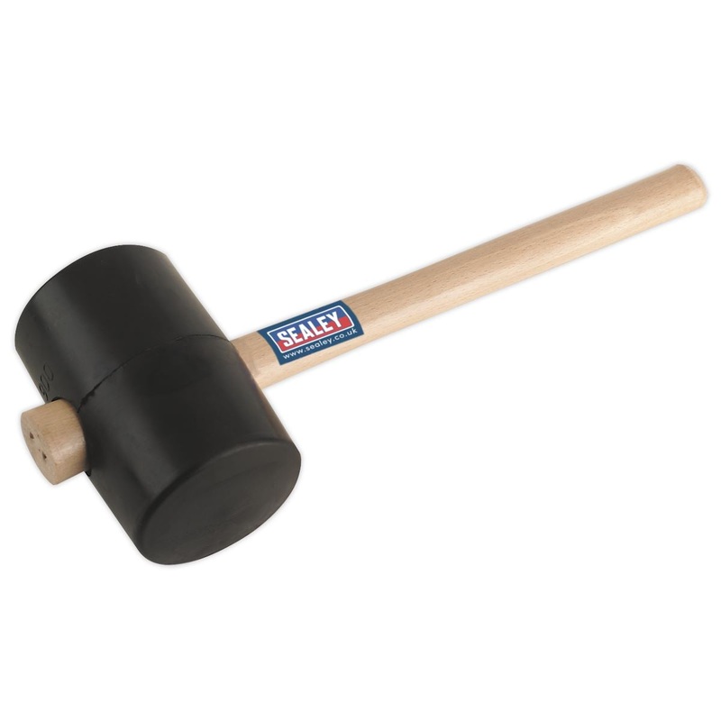 Sealey Premier Rubber Mallet 2.5lb Black