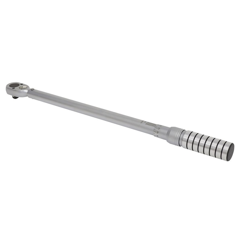 Sealey Premier Torque Wrench Micrometer Style 1/2"Sq Drive 60-340Nm - Calibrated