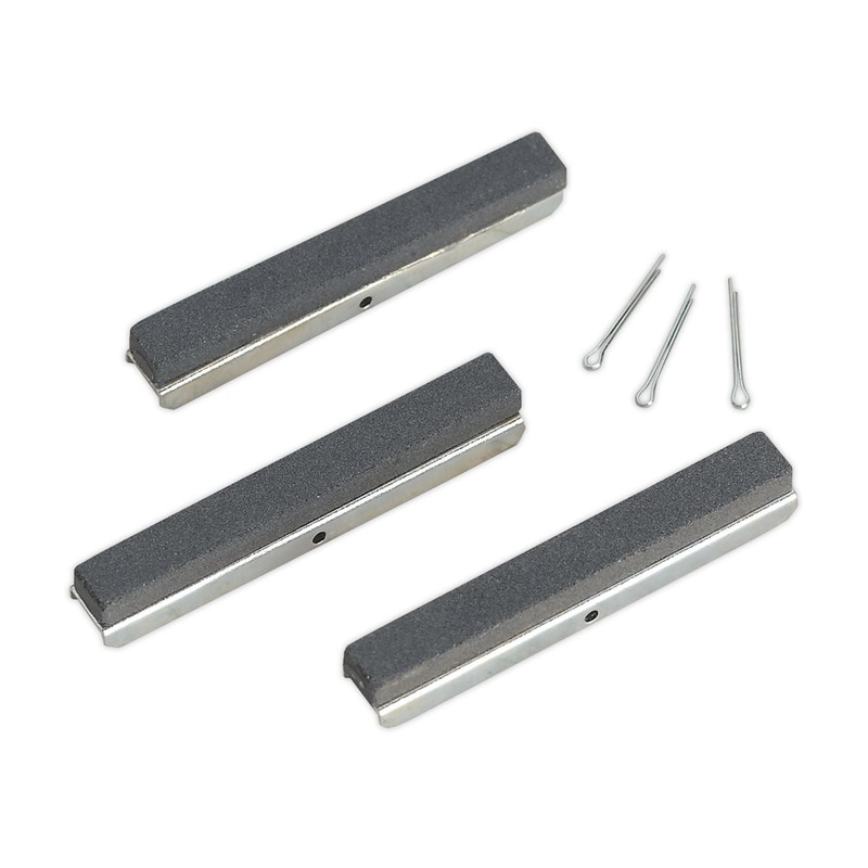 Sealey Stone 75mm Medium for VS162 Pack of 3