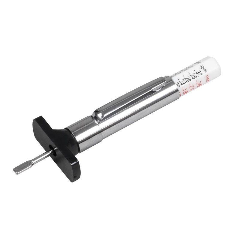Sealey Tyre Tread Depth Gauge - Pocket Type