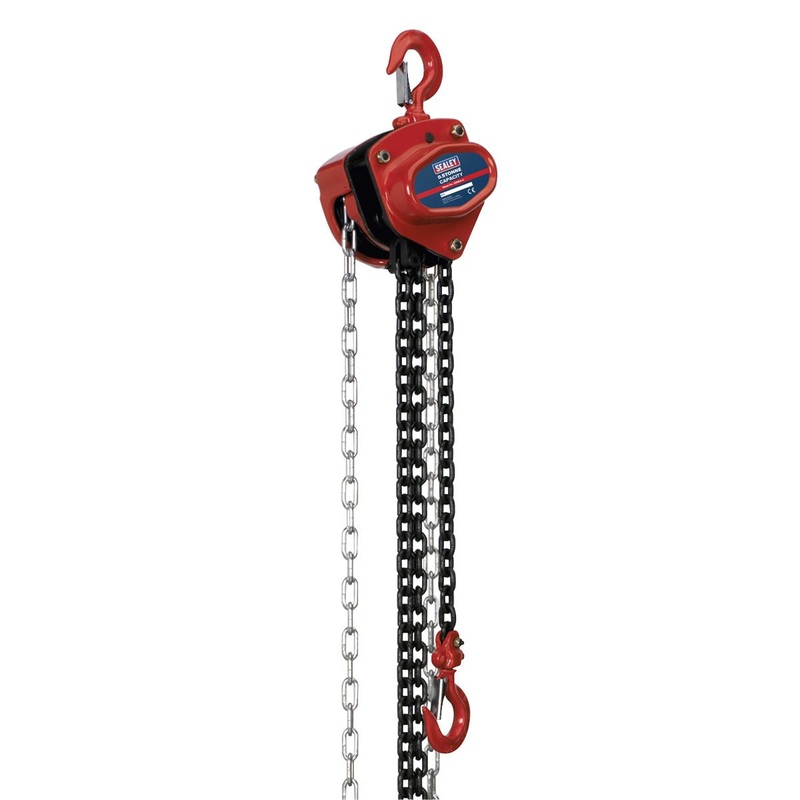 Sealey Chain Block 2.5m - 0.5 Tonne