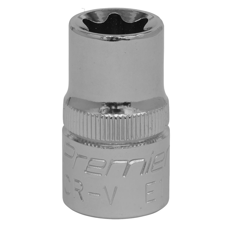 Sealey Premier TRX-Star* Socket E18 1/2"Sq Drive