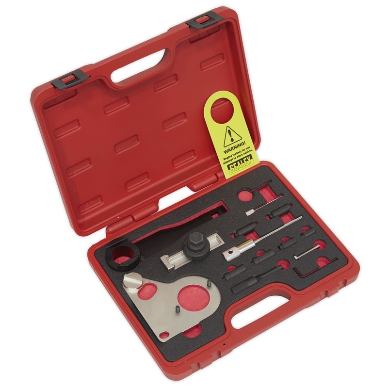 Sealey Diesel Engine Timing Tool Kit - for Renault, Mercedes, Nissan, GM 1.6D/2.0/2.3dCi/CDTi - Chain Drive