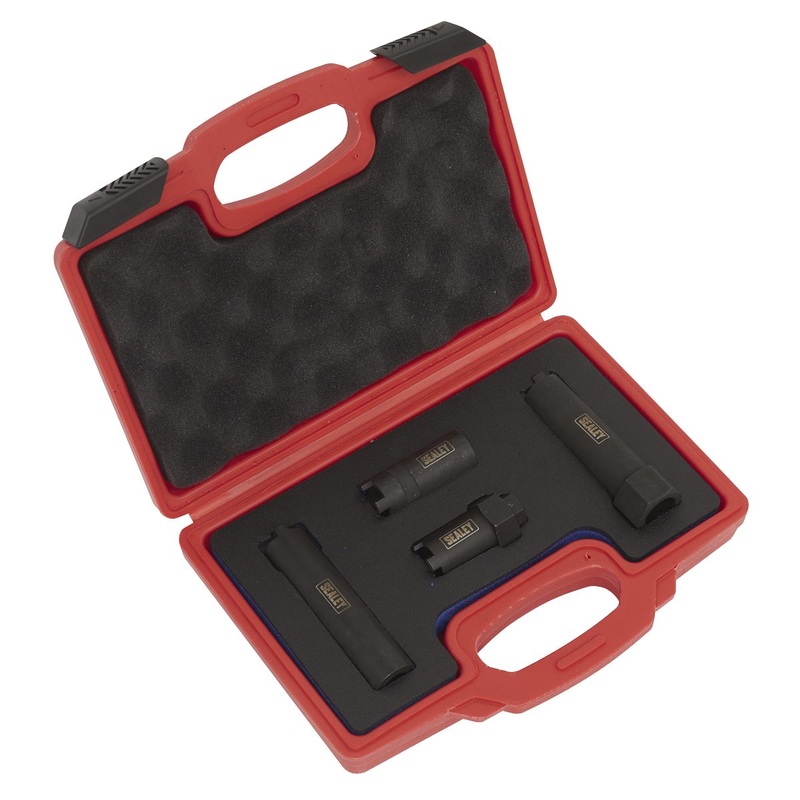 Sealey Diesel Injector Socket Set 4pc - Commercial