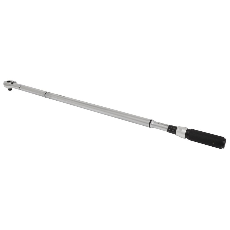 Sealey Premier Torque Wrench Micrometer Style 3/4"Sq Drive 160-800Nm - Calibrated