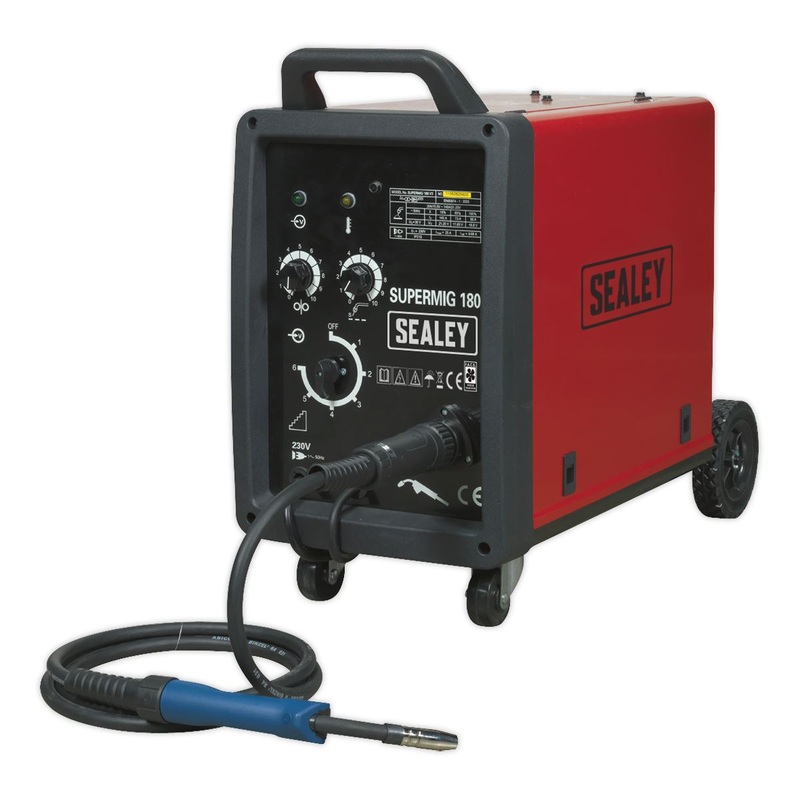 Sealey Professional MIG Welder 180A 230V with Binzel Euro Torch