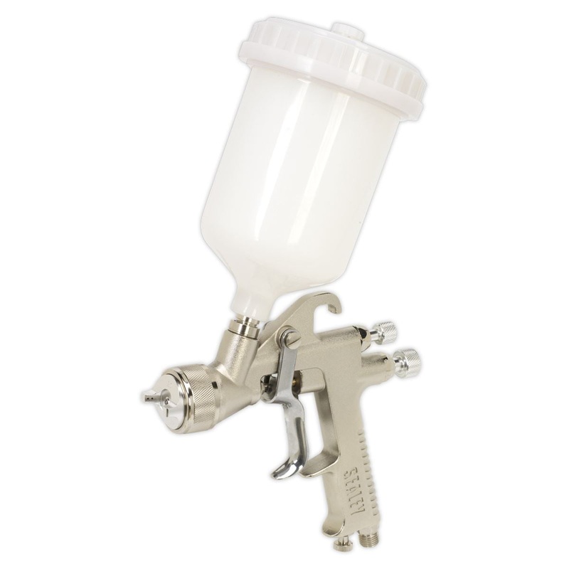 Sealey Spray Gun Gravity Feed - 2mm Set-Up
