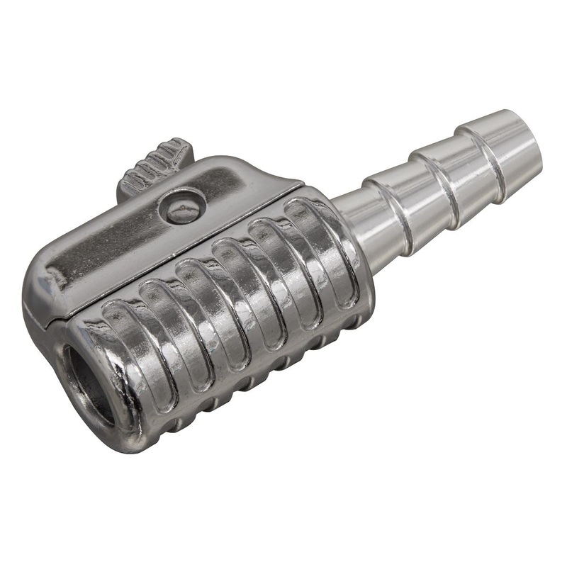 PCL Straight Swivel Tyre Inflator Clip-On Connector 8mm Bore