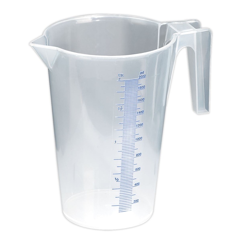 Sealey Measuring Jug Translucent 2L