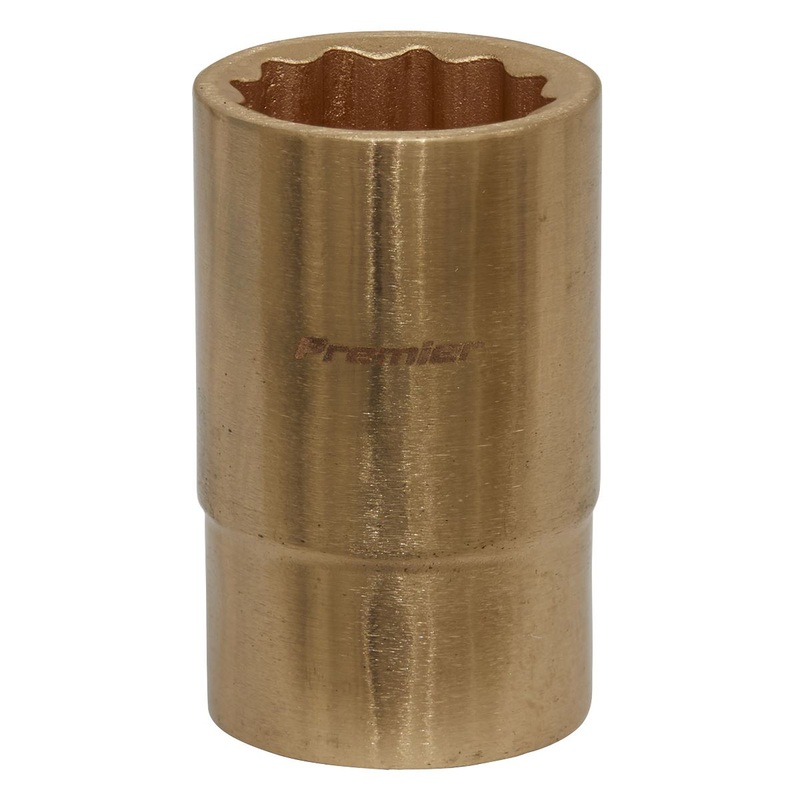 Sealey Premier Socket 18mm 1/2"Sq Drive - Non-Sparking WallDrive