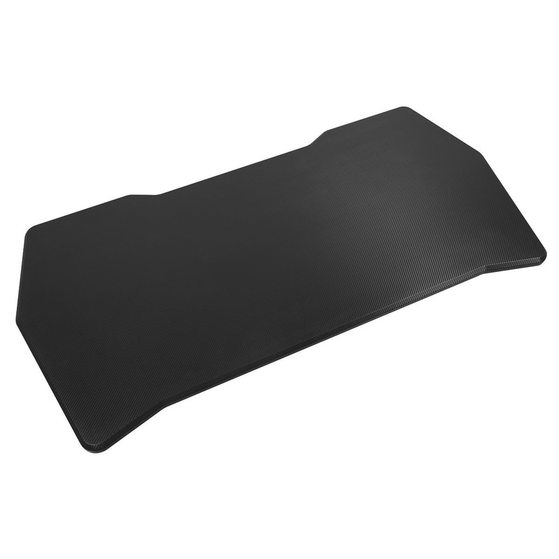 Dellonda Carbon Rectangular Desktop 1400 x 700mm, 1" Thickness - DH22