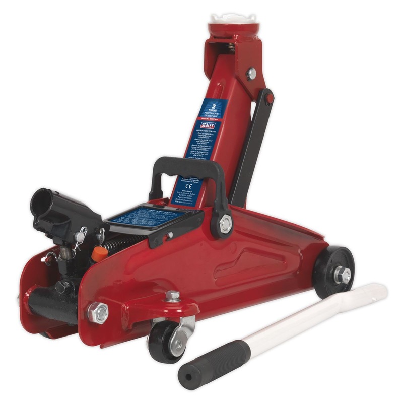 Sealey Short Chassis Trolley Jack 2 Tonne