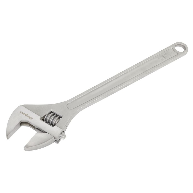 Siegen by Sealey Adjustable Wrench 600mm