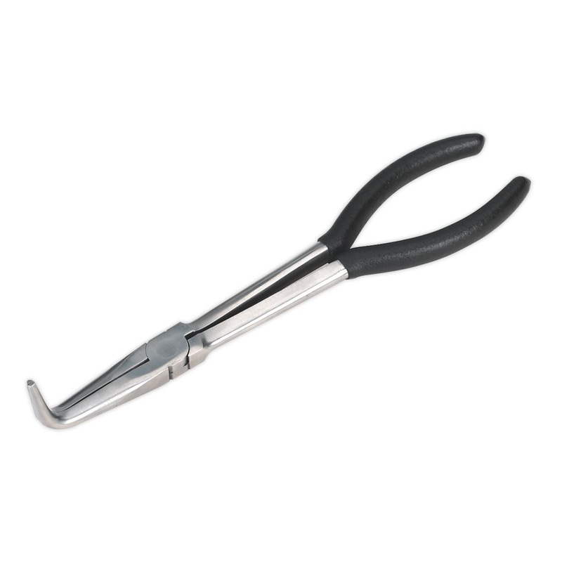 Siegen by Sealey Needle Nose Pliers 275mm 90 Angle Nose