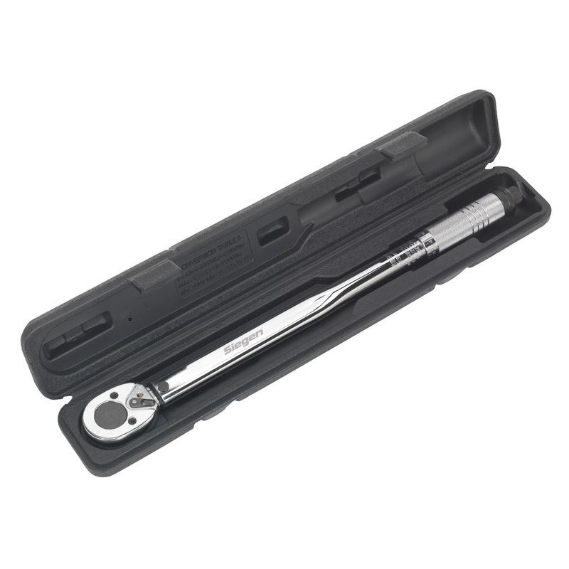 Siegen by Sealey Torque Wrench 1/2"Sq Drive