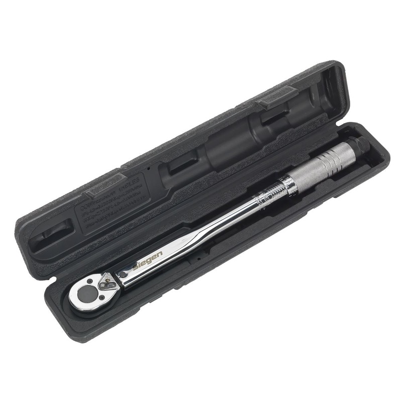 Siegen by Sealey Torque Wrench 3/8"Sq Drive