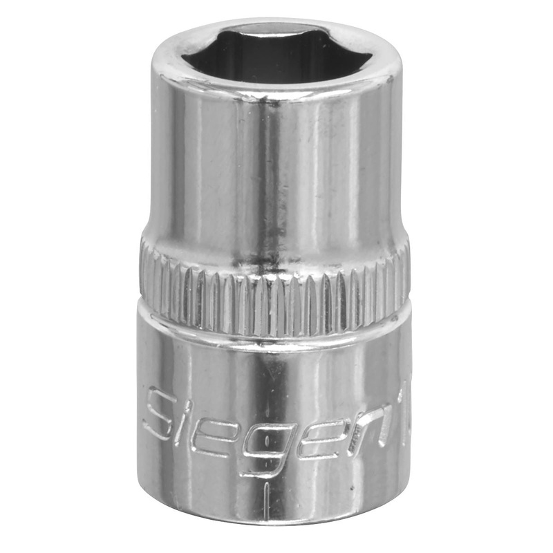Siegen by Sealey WallDrive Socket 10mm 3/8"Sq Drive