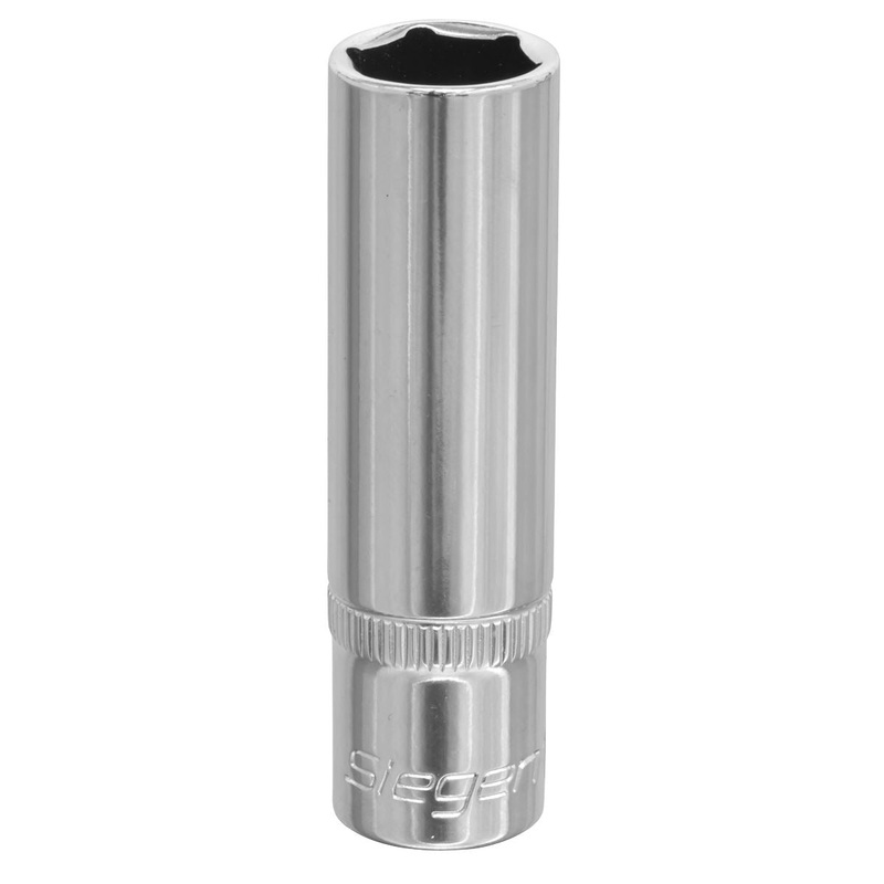 Siegen by Sealey WallDrive Socket 13mm Deep 3/8"Sq Drive