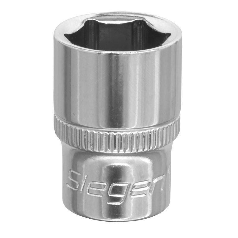 Siegen by Sealey WallDrive Socket 14mm 3/8"Sq Drive