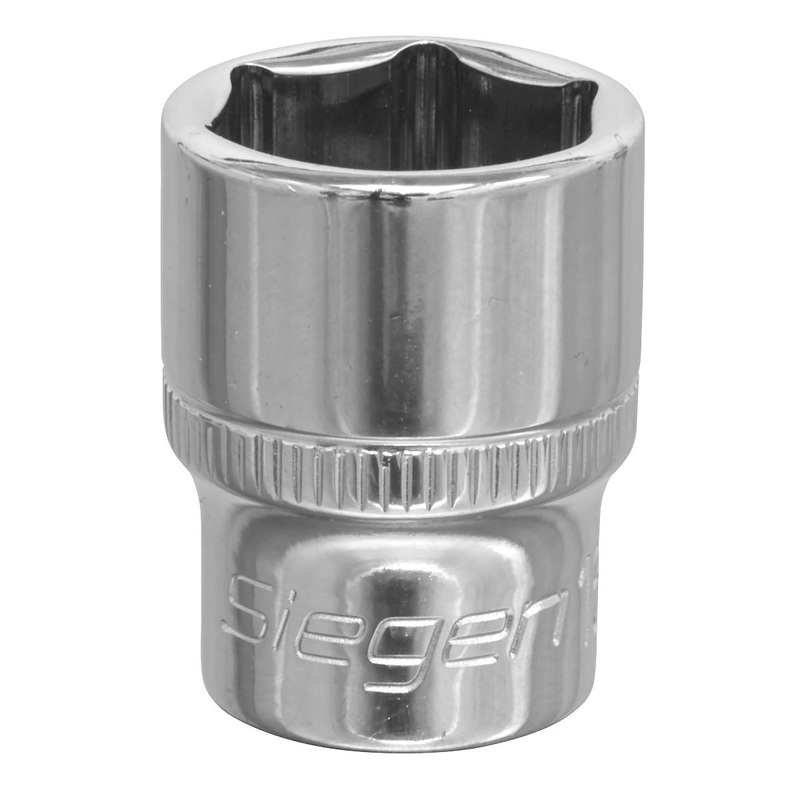 Siegen by Sealey WallDrive Socket 16mm 3/8"Sq Drive