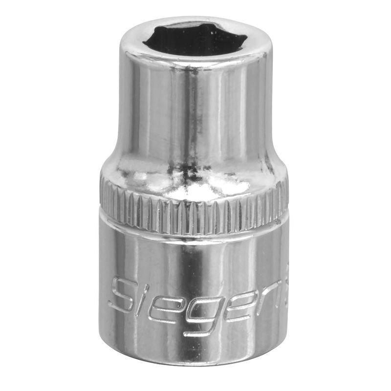 Siegen by Sealey WallDrive Socket 8mm 3/8"Sq Drive