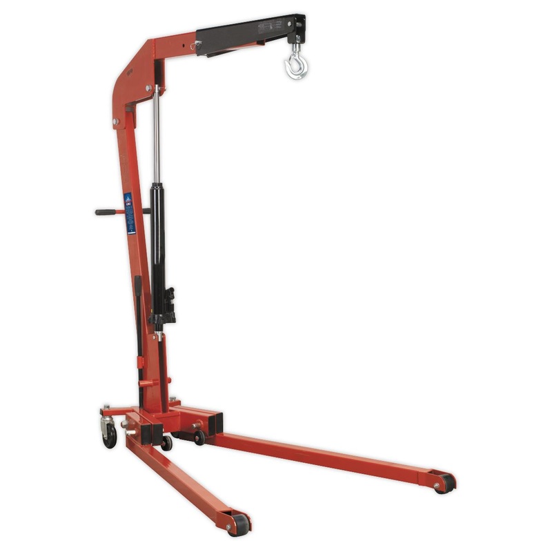 Sealey Premier Folding Engine Crane 1 Tonne