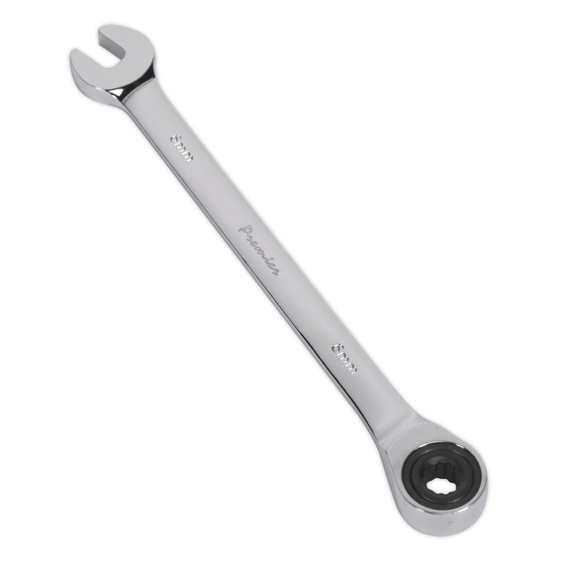 Sealey Premier Ratchet Combination Spanner 6mm