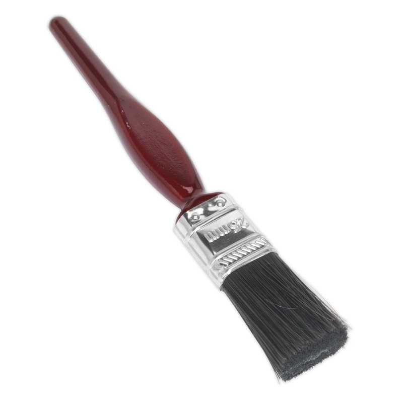 Sealey Pure Bristle Paint Brush 25mm Pack of 10