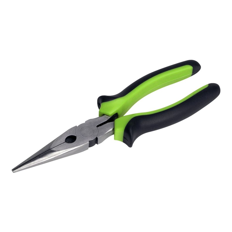 Siegen by Sealey Long Nose Pliers Comfort Grip 200mm
